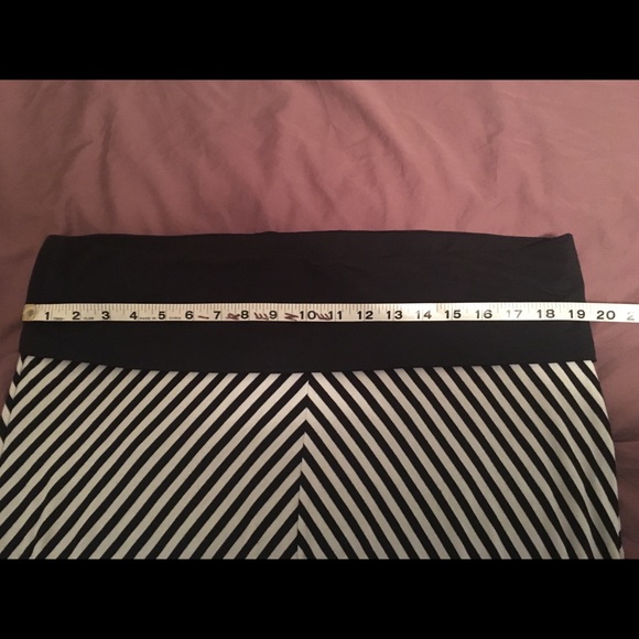 -SOLD- Torrid Black and White Striped Maxi Skirt - Picture 7 of 7